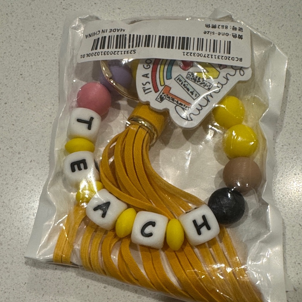 Wristbands for keys for teachers